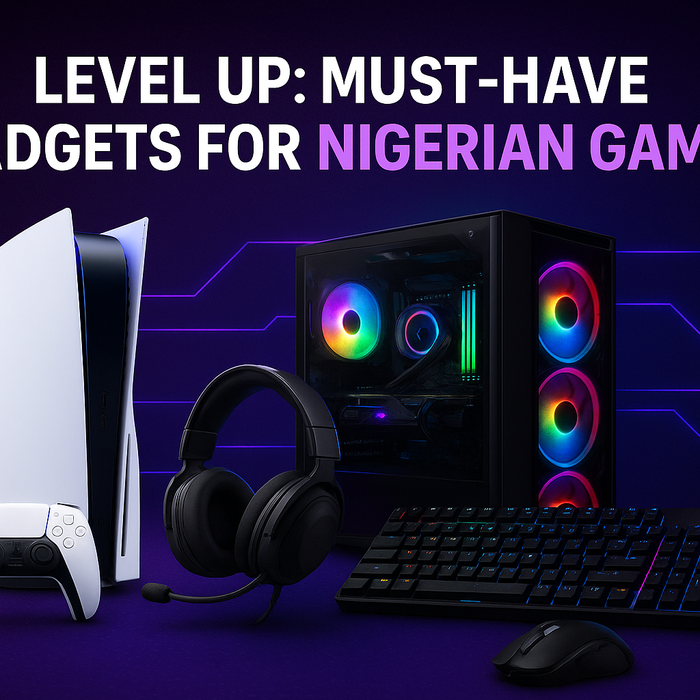 Best gaming gadgets for Nigerian gamers - PS5, gaming PC, headsets at Aura Shop Africa