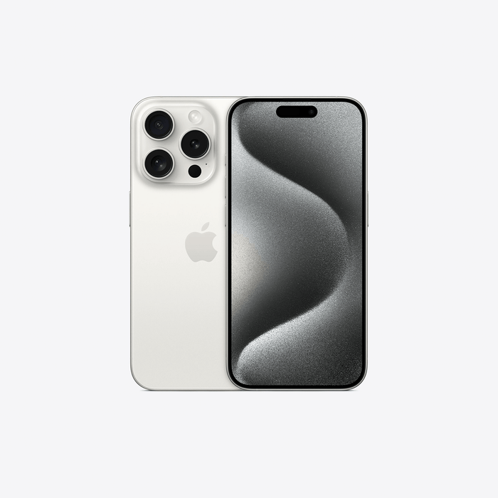 Apple - iPhone 15 Pro Apple Smartphone 128GB / White Titanium Tekkas_Store