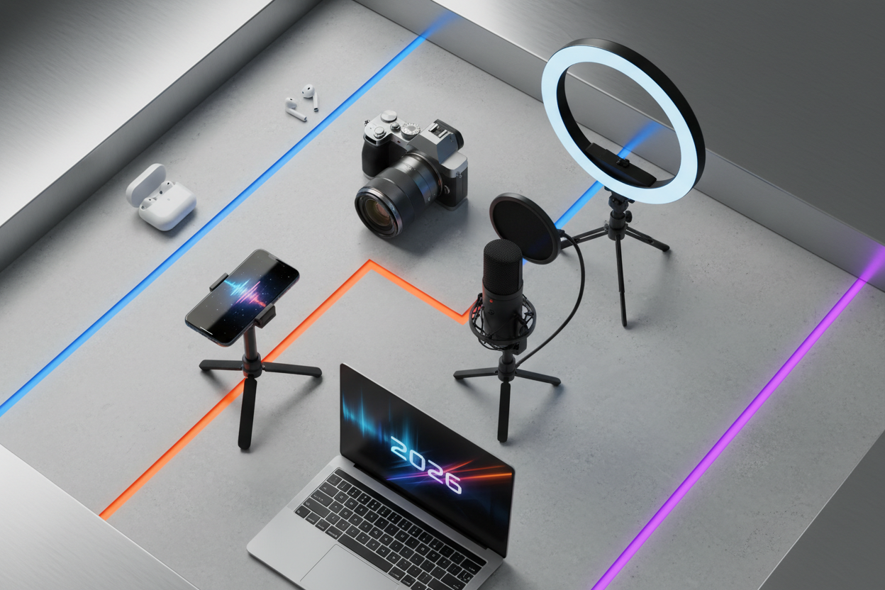 Content Creator Gear for Emerging Creators in 2026