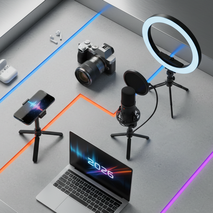 Content Creator Gear for Emerging Creators in 2026