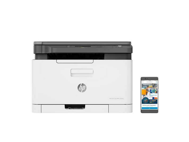 HP Color Laser MFP 178nw Printer Wireless Color All-in-One tekkas-store
