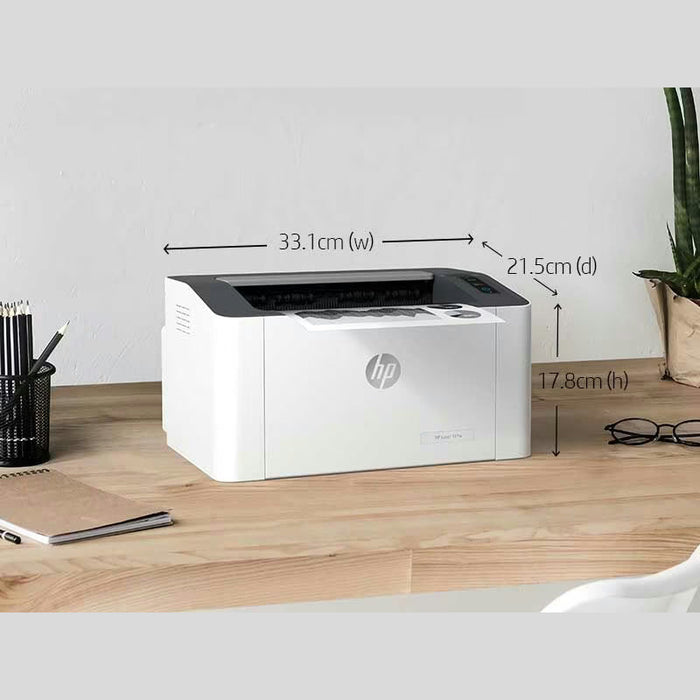 HP LaserJet M107a Printer for Fast Compact Mono Printing tekkas-store