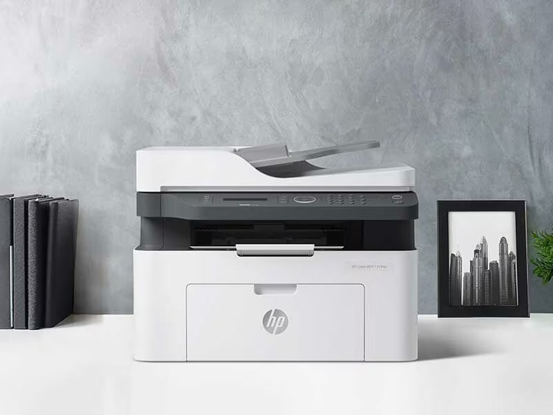 HP Laser M137fnw Printer Wireless Mono Laser All-in-One tekkas-store