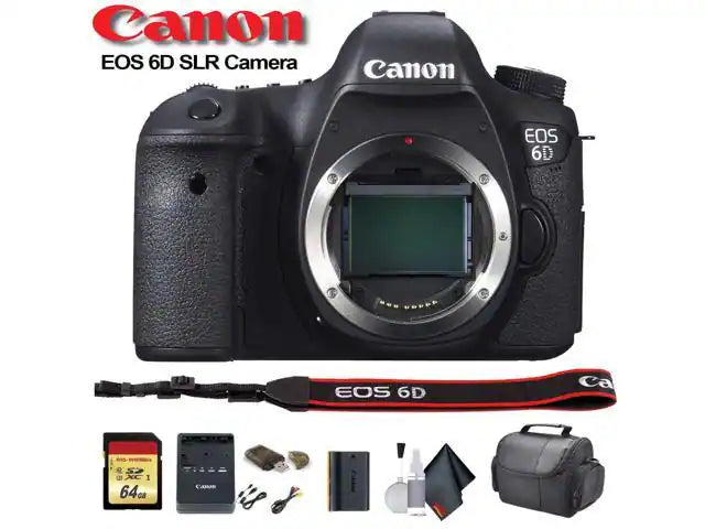 Canon EOS 6D Full-Frame DSLR Camera with Wi-Fi & GPS tekkas-store