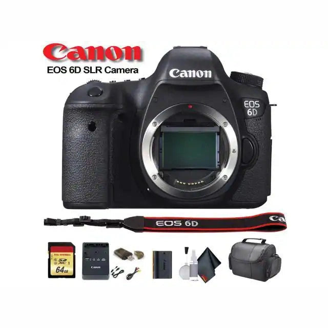 Canon EOS 6D Full-Frame DSLR Camera with Wi-Fi & GPS tekkas-store