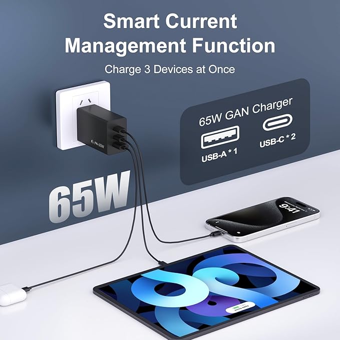 Samsung 45W Super Fast Charging USB-C Travel Adapter - Black tekkas-store