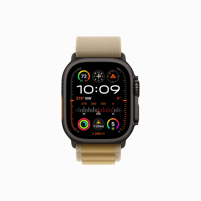 Apple Watch Ultra 2 (2nd Gen) Black Titanium – 49mm, GPS + Cellular Apple Apple Accessories Tekkas_Store