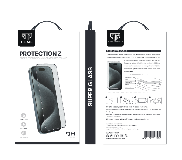 PUME SCREEN PROTECTOR FOR IPHONE tekkas-store