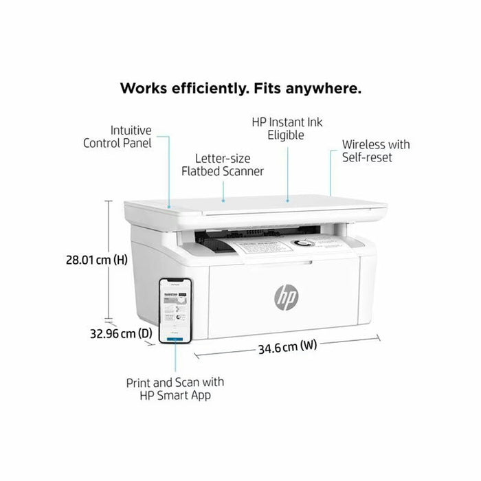 HP LaserJet MFP M141w Printer Wireless Compact Mono tekkas-store