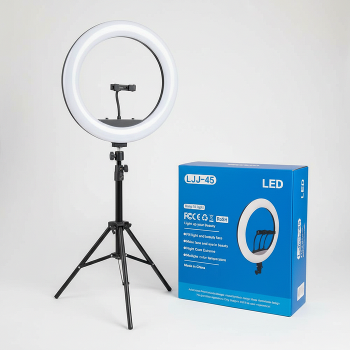 LJJ-45 Ring Light Studio Shot