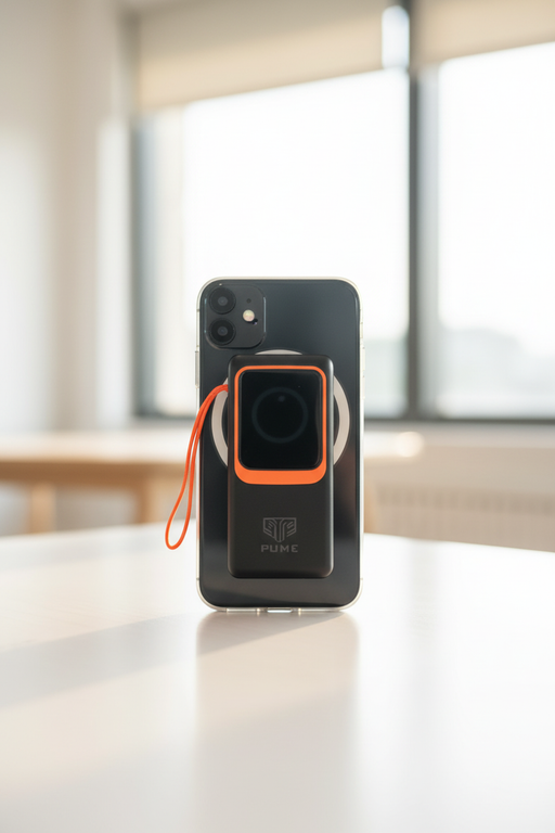 PUME Mini Power Bank MagSafe Attached