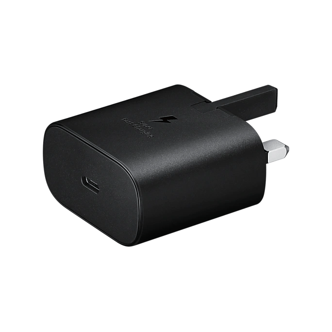 Samsung - 25W Super Fast Charging Travel Adapter USB-C Samsung Samsung Accessories Black Tekkas_Store